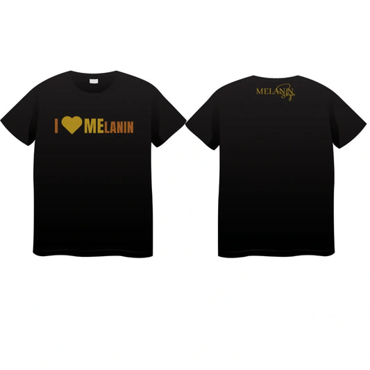 I ❤️ MElanin Tee ( Solid Heart)